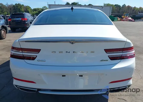 2023 Genesis G80 2.5T Awd из США, поврежденный, VIN KMTGB4SCXPU191941